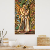 Poster Le baiser papillon (Cuisine)