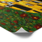 Poster Le Baiser par Gustav Klimt (Coin)