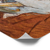 Poster Le baiser - par Henri de Toulouse-Lautrec (Coin)