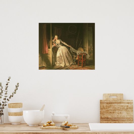 Poster Le baiser volé, c.1788 (Cuisine)