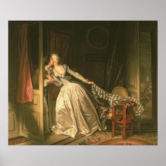 Poster Le baiser volé, c.1788 (Devant)