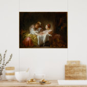 Poster Le baiser volé - Fragonard Romantic Art (Cuisine)