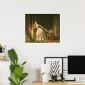 Poster Le Baiser Volé, v.1788 (Bureau à domicile)