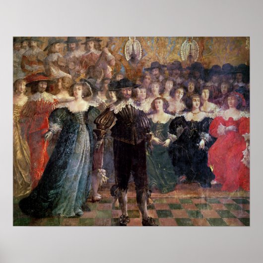 Poster Le Bal De La Cour (Devant)