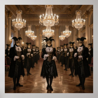 Poster Le Bal Masqué des Sept