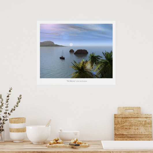 Poster Le Balcon (Cuisine)