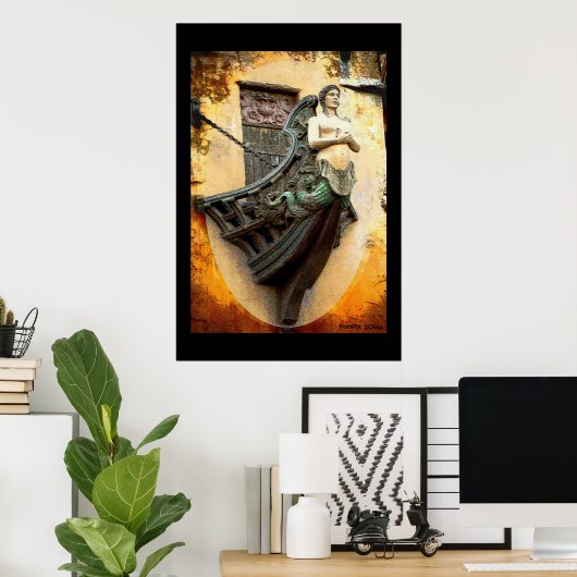 Poster Le balcon des capitaines (Bureau à domicile)