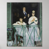 Poster Le Balcon | Édouard Manet (Devant)