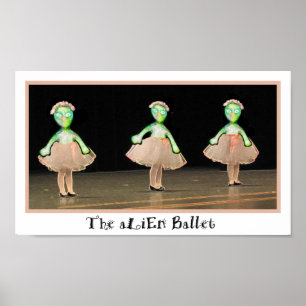 Poster Le Ballet alien !