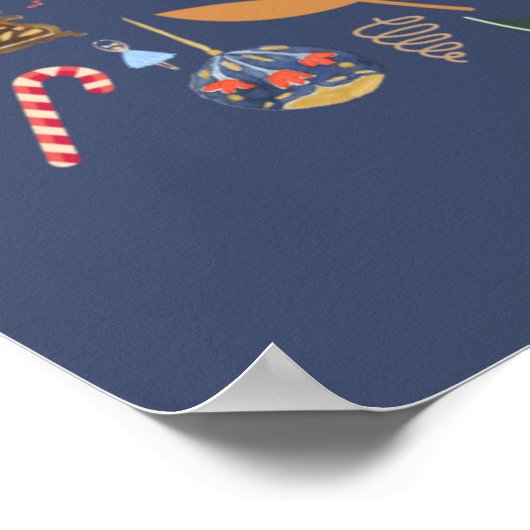 Poster Le Ballet de Noël de Nutcracker (Coin)