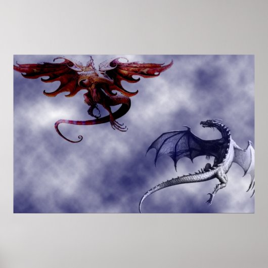 Poster Le ballet des dragons - (Devant)