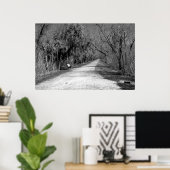 Poster Le banc (Bureau à domicile)