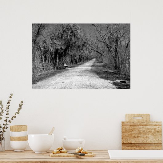 Poster Le banc (Cuisine)