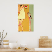 Poster Le Bandit Masqué Tire Un Coeur (Cuisine)