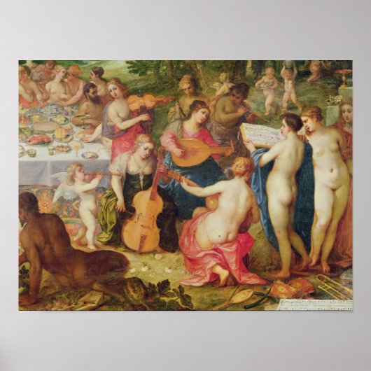 Poster Le Banquet des Dieux (Devant)