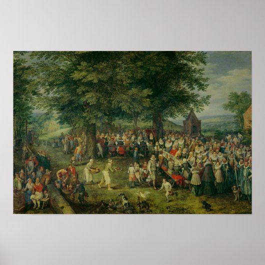 Poster Le banquet Mariage (Devant)