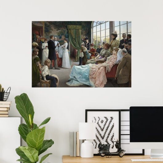 Poster Le baptême, 1892 (Bureau à domicile)