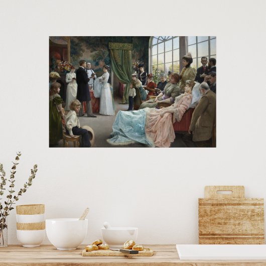 Poster Le baptême, 1892 (Cuisine)