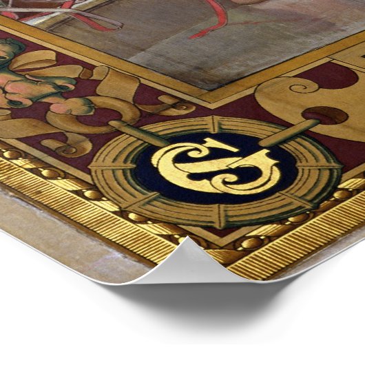 Poster Le baptême de Clovis I (Coin)