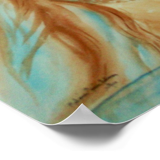 Poster Le baptême de Jésus (Coin)