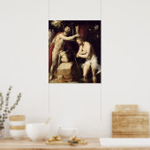 Poster Le baptême du Christ (Cuisine)