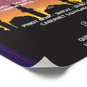 Poster Le Bar Arabian Party Signer Réception de mariage (Coin)