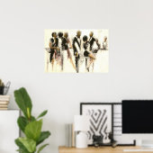 Poster Le bar du vernissage (Bureau à domicile)