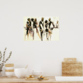 Poster Le bar du vernissage (Cuisine)