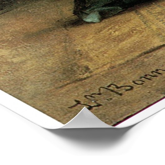 Poster Le Barbier de Suez, 1876 (Coin)