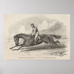 Poster Le Baron', le gagnant du Grand St. Leger