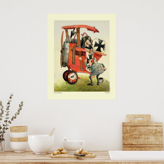 Poster Le baron rouge (Cuisine)