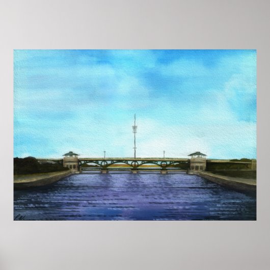 Poster Le Barrage Tee - shirt (Devant)