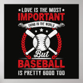 Poster Le baseball est plutôt bien (Devant)