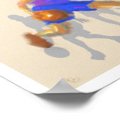 Poster Le basket-ball déplace l'art (Coin)