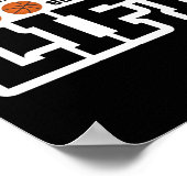 Poster Le Basket-Ball N'Est Pas Un Jeu, Mais Un Mode De V (Coin)