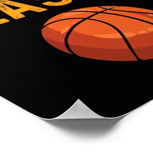 Poster Le Basket Est Ma Saison Préférée (Coin)