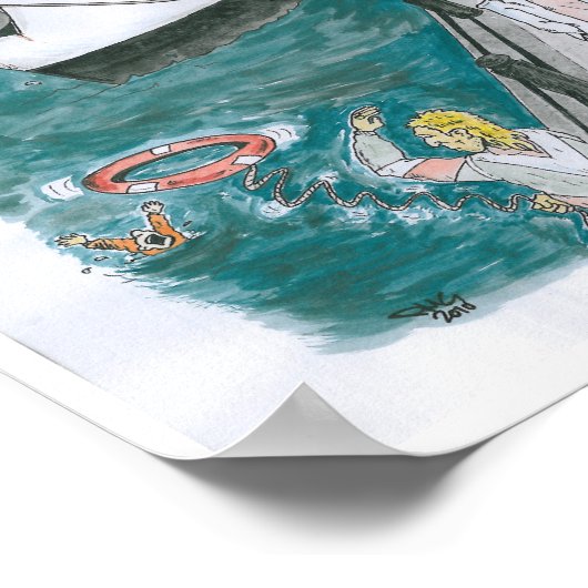 POSTER LE BATEAU (Coin)