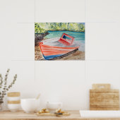 Poster Le bateau (Cuisine)