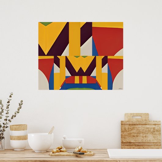 Poster Le bateau à roues (Cuisine)