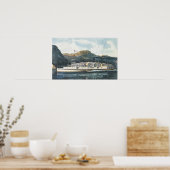 Poster Le bateau à vapeur Hudson River `St. John' (Cuisine)