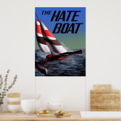 Poster Le bateau de haine ICS (Cuisine)