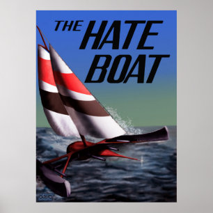 Poster Le bateau de haine ICS