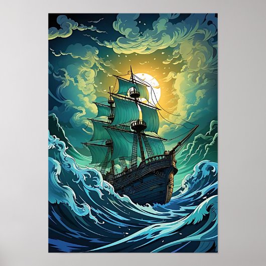 Poster Le Bateau Des Rêves (Devant)