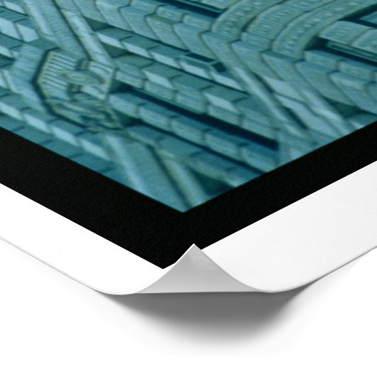 Poster Le bâtiment Flatiron (photo) 2 (Coin)