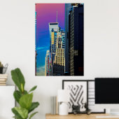 Poster Le bâtiment principal de New York City (Bureau à domicile)