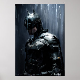 Poster Le Batman sous la pluie