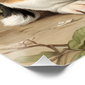 Poster Le beagle Lover (Coin)