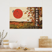 Poster Le beau paysage en automne (Cuisine)
