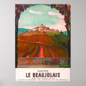 POSTER LE BEAUJOLAIS (Devant)