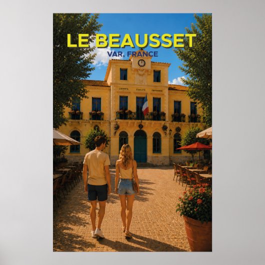 Poster Le Beausset (Devant)